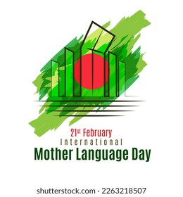 21 February International Mother Language Day Free Vector