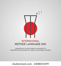 21 February International Mother Language Day in Bangladesh Banner Design