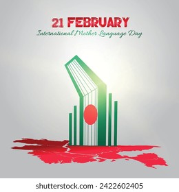 21 February international mother language day vector illustration