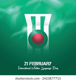 21 February international mother language day vector illustration