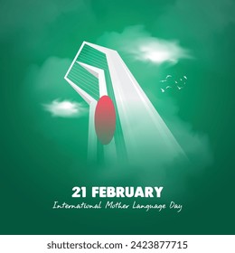 21 February international mother language day vector illustration