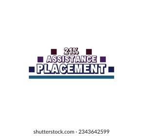 21% Guranted Satisfaction Box Shape text Base design with eye catching colors used