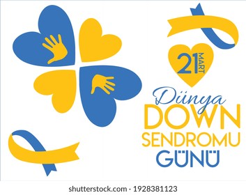 21 march down syndrome day Turkish: 21 mart down sendromu gunu