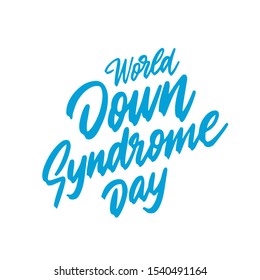 Of 21 March World Down Syndrome Day Background. Vector illustration. 
