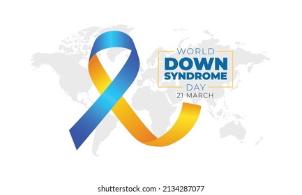 El 21 de marzo es el Día Mundial del Síndrome de Down. Tema del cartel del Día del Síndrome de Down