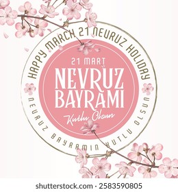 21 MART NEVRUZ BAYRAMINIZ KUTLU OLSUN.
Translate:HAPPY MARCH 21 NEVRUZ HOLIDAY