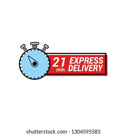 21 minutes Express Delivery