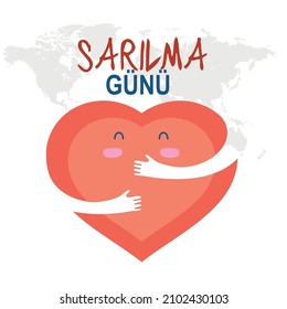 21 ocak dünya sarılma günü
translation: 21 january, happy world hug day