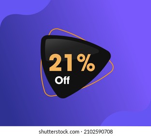 21 Percent Off - Triangle