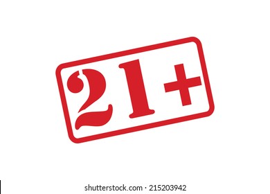 21+ Rubber Stamp Vector Over A White Background.