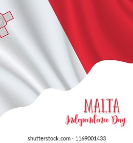 21 September, Mata Independence Day background in national flag color theme. France National Day. Celebration banner with waving flag. Vector illustration