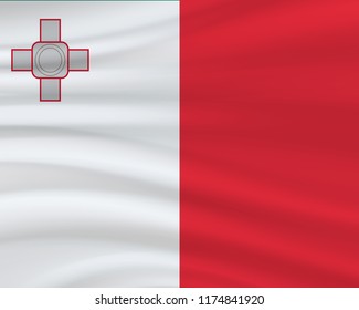 21 September, Mata Independence Day background in national flag color theme. France National Day. Celebration banner with waving flag. Vector illustration