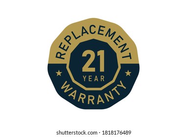 21 year replacement warranty, Replacement warranty images