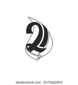 21, 21 years, 21st anniversary in black isolated on white background, vector design for celebration vector.