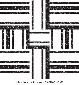 2103 Seamless pattern with black stripes. Seamless vector illustration eps 10.