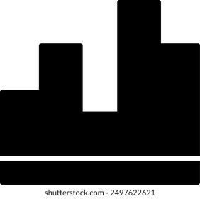 219 - Analytics Line Vector Icon Design