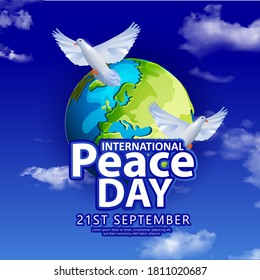 21st September, International Peace Day.