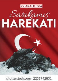 22 de diciembre de 1914 Operación Sarıkamış turca: 22 aralık 1914 sarıkamıs harekatı