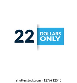 22 dollars only - emblem, label, badge,sticker, logo.Designed for your web site design, logo, app, UI