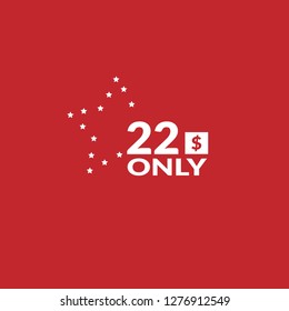 22 dollars only - emblem, label, badge,sticker, logo.Designed for your web site design, logo, app, UI