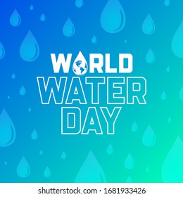  22 March World Water Day. 