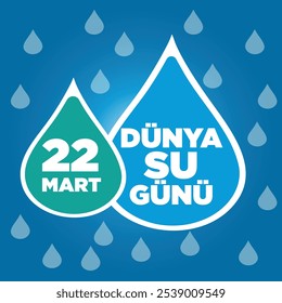 "22 Mart Dünya Su Günü. 22. März Weltwassertag"