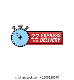 22 minutes Express Delivery