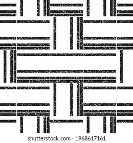 2234 Seamless texture with black segments. Seamless vector illustration eps 10.