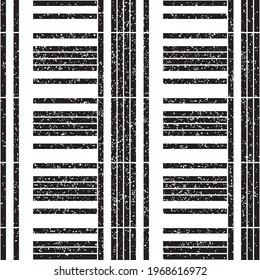 2295 Seamless texture with vertical black lines. Seamless vector illustration eps 10.
