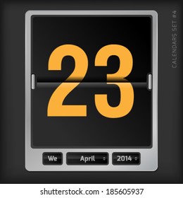 23 April calendar 2014