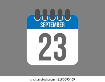 1,277 Calendar September 23 Images, Stock Photos & Vectors | Shutterstock