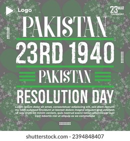 23 march pakistan day social media facebook post | pakistanday banner design | promotion 23 march pakistan day instagram post | president pakistan day template | limited offer post, 14 august poster