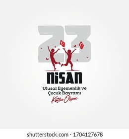 23 Nisan Ulusal Egemenlik ve Çocuk Bayramı translation:April 23 National Sovereignty and Children's Day