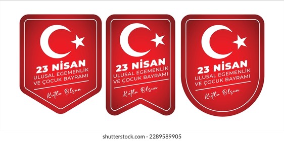 23 Nisan Ulusal Egemenlik ve Çocuk Bayramı, Badge