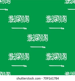 23 September. Saudi Arabia Happy Independence Day. Seamless pattern design for banner, poster, card, postcard, cover, business card. Vector eps10 illustration