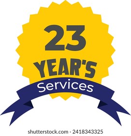 23 Year's of services providing