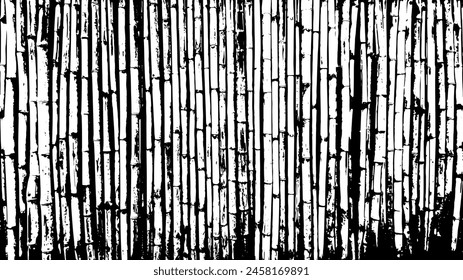 Tejido de bambú patrón de fondo texturizado - Illustración libre de derechos. Fondo de textura de bambú antiguo.