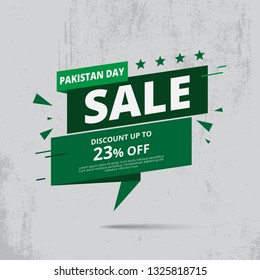 23rd March, 1940 Celebrating Pakistan Day Logo, Typographic emblems & badge with background, Vector illustration