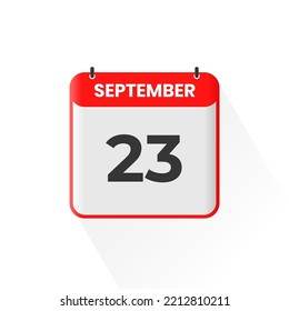 1,277 Calendar September 23 Images, Stock Photos & Vectors | Shutterstock