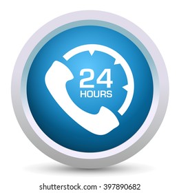 24 / 7 customer service icon