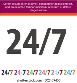 24 7 sign