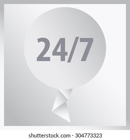 24 7 sign