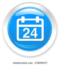 24 calendar icon