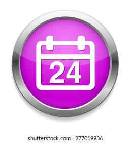 24 calendar icon