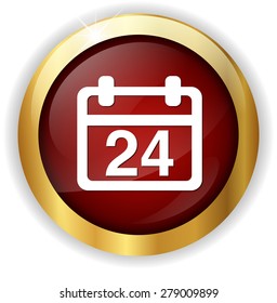24 calendar icon