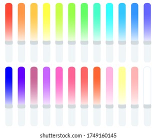 24 color penlights without lines