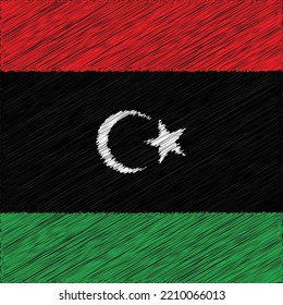 24 December Libya Independence Day Flag Design