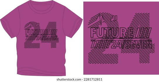 24 future seven graphic design vector