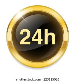 24 h icon