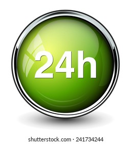 24 h icon